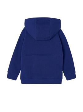 Sudadera Mayoral Aplique Engomado Marino Niño