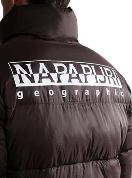 Chaqueta Napapijri Acolchada A Suomi Marron Hombre