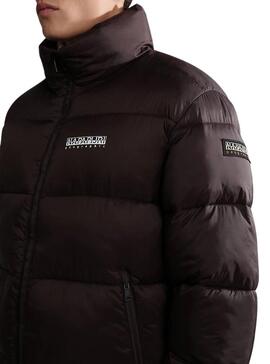 Chaqueta Napapijri Acolchada A Suomi Marron Hombre