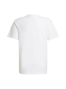Camiseta Adidas Básica Blanca Unisex