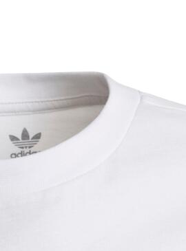 Camiseta Adidas Básica Blanca Unisex