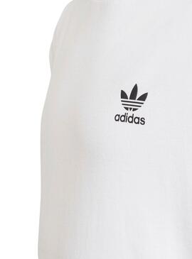 Camiseta Adidas Básica Blanca Unisex