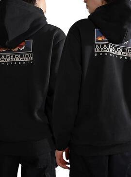 Sudadera Napapijri Freestyle Negra Unisex