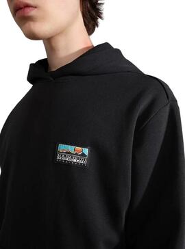 Sudadera Napapijri Freestyle Negra Unisex