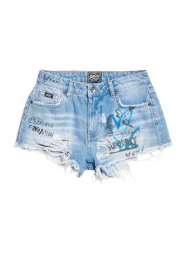 Short Superdry Eliza Para Mujer