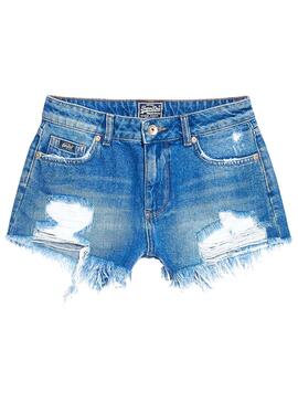 Short Superdry Eliza Cut OX8 Para Mujer