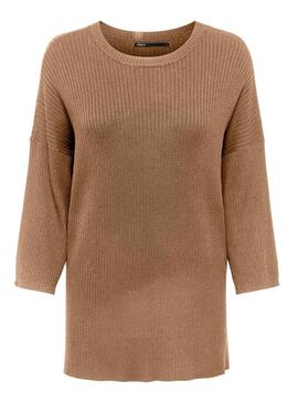 Jersey Only Mia Meddi 3/4 Camel Para Mujer