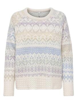 Jersey Only Aida Pastel Beige Para Mujer