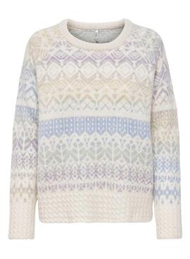 Jersey Only Aida Pastel Beige Para Mujer