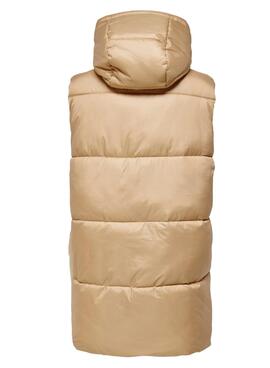 Chaleco Only Demy Padded Camel Para Mujer