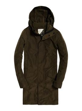 Parka Superdry Lezark Verde Mujer