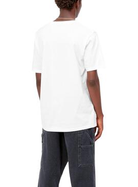 Camiseta Carhartt Pocket Blanco para Hombre