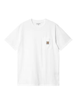Camiseta Carhartt Pocket Blanco para Hombre
