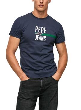 Camiseta Pepe Jeans Shelby Manga Corta Marina