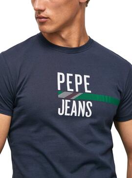 Camiseta Pepe Jeans Shelby Manga Corta Marina