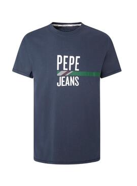 Camiseta Pepe Jeans Shelby Manga Corta Marina