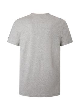 Camiseta Pepe Jeans Shelby Gris Para Hombre