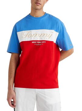 Camiseta Tommy Jeans Archive Multicolor Hombre
