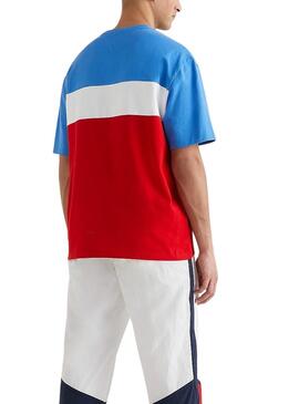 Camiseta Tommy Jeans Archive Multicolor Hombre