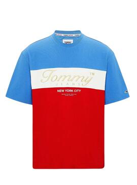 Camiseta Tommy Jeans Archive Multicolor Hombre