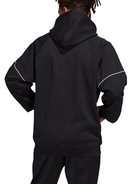 Sudadera Adidas Rekive Capucha Negra Para Hombre