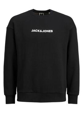 Sudadera Jack And Jones Paisaje Negra Para Hombre