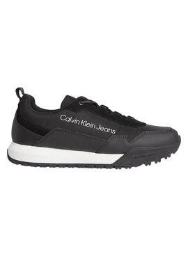 Zapatillas Calvin Klein Runner Negras Para Hombre