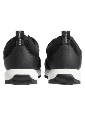 Zapatillas Calvin Klein Runner Negras Para Hombre