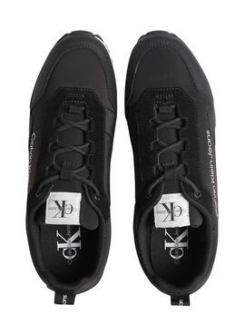 Zapatillas Calvin Klein Runner Negras Para Hombre