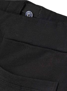 Pantalón Name It Leino Chándal Negro Para Niño