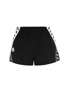 Short Kappa Boula Negro Mujer