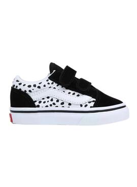 Asesorar Preciso Mirilla Zapatillas Vans Old Skool Velcro Negras Para Mini