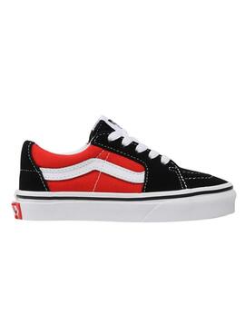 Zapatillas Vans Sk8 Low Rojas Para Niña y Niño