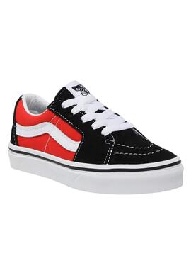 Zapatillas Vans Sk8 Low Rojas Para Niña y Niño