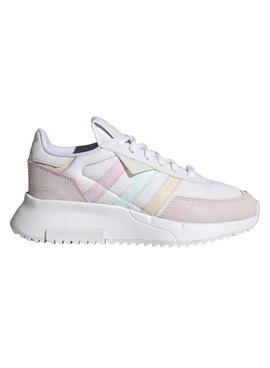 Zapatillas Adidas Retropy F2 Colores Blanca Niña