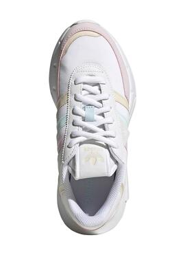 Zapatillas Adidas Retropy F2 Colores Blanca Niña