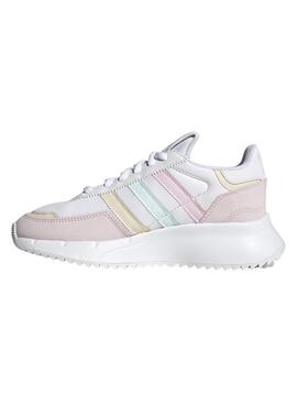 Zapatillas Adidas Retropy F2 Colores Blanca Niña