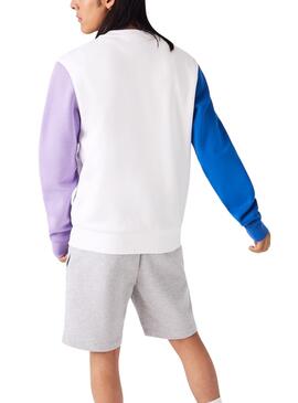 Sudadera Lacoste Colorblock Multicolor para Hombre