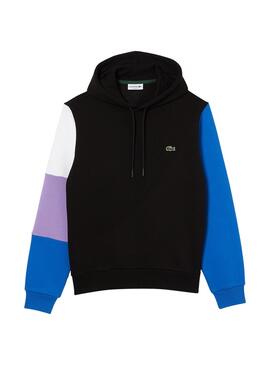 Sudadera Lacoste Colorblock Capucha Multicolor