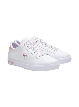 Zapatillas Lacoste Powercourt Blanco para Mujer