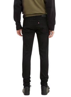 Pantalón Vaquero Levis Skinny Taper Negro Hombre