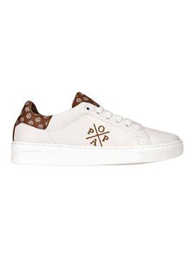 Zapatillas Popa Vicort Logo Blanco para Mujer