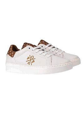 Zapatillas Popa Vicort Logo Blanco para Mujer