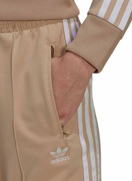 Pantalón Adidas Primeblue SST Tostado Para Mujer