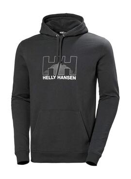 Sudadera Helly Hansen Nord Graphic Negro 