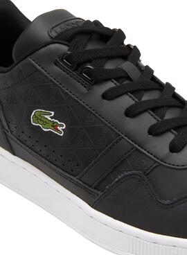 Zapatillas Lacoste T-Clip Negro Para Hombere