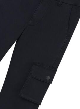 Pantalon Mayoral Cargo Negro Para Niño