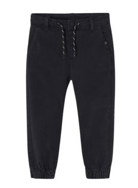 Pantalón Mayoral Skater Fit Negro Para Niño