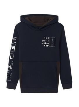 Sudadera Mayoral Bolsillo Canguro Marina Para Niño