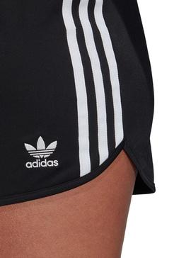 Short Adidas 3 STR  Negro Para Mujer